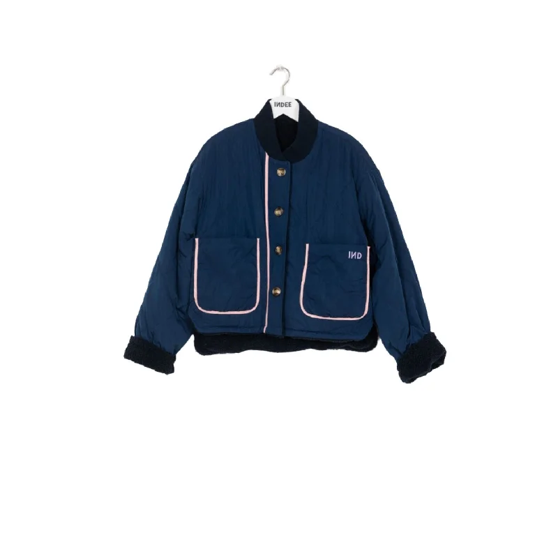 Indee Blue Reversible Teddy Jacket