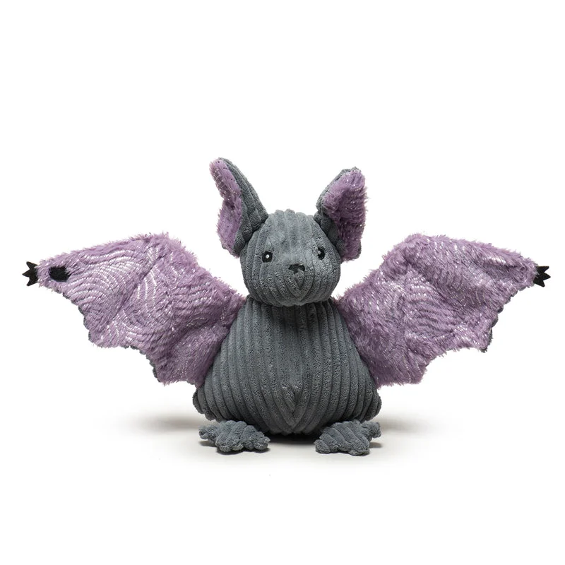 Huggle Hounds Boris Bat Plush Dog Toy