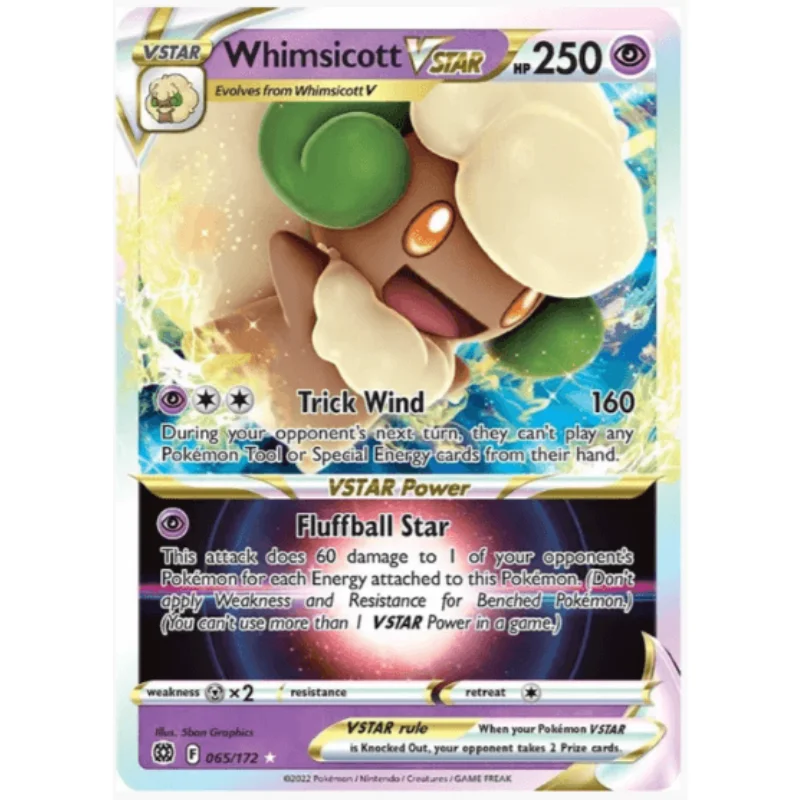 Whimsicott VSTAR - Brilliant Stars #065/172