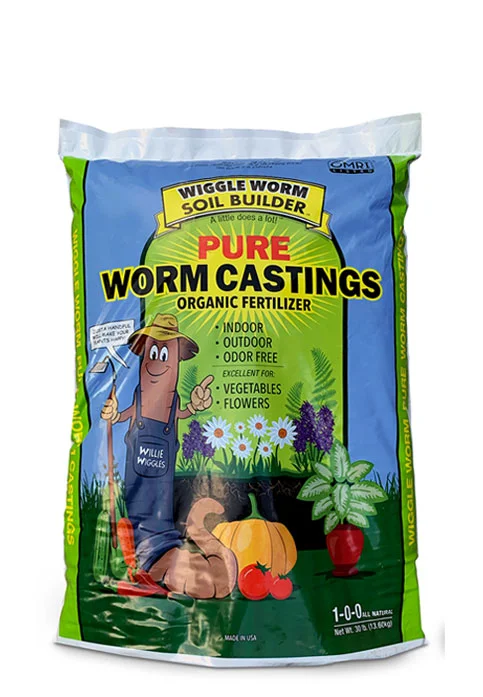 UNCO Wiggle Worm Soil Builder Pure Worm Castings Organic Fertilizer