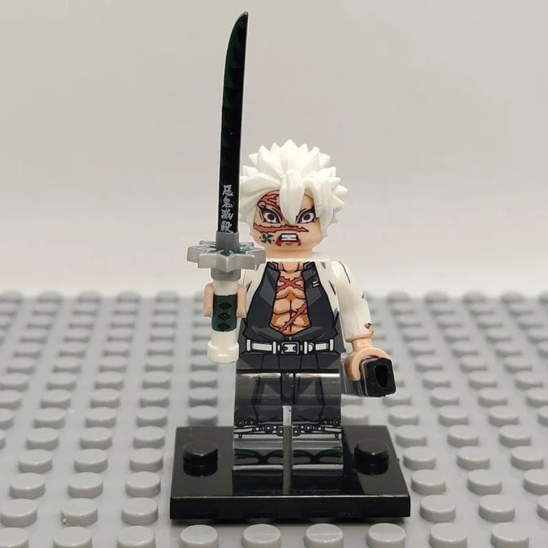 Custom Lego Compatible Demon Slayer Sanemi Shinazugawa Minifig