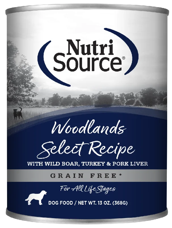 NutriSource® Grain Free Woodlands Select Recipe Wet Dog Food