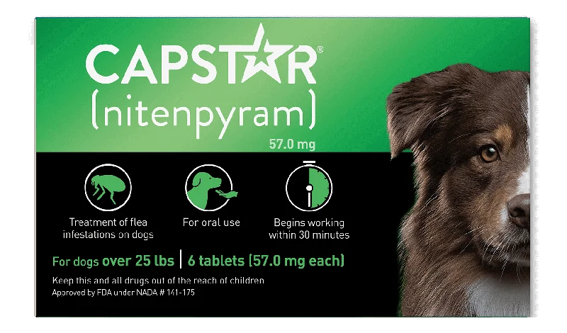 CAPSTAR® (nitenpyram) Oral Flea Treatment for Dogs