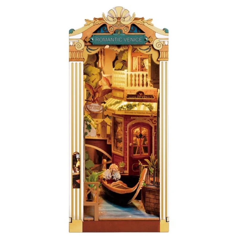 The Town of Venice Book Nook & Wonderland - Rolife DIY Miniature