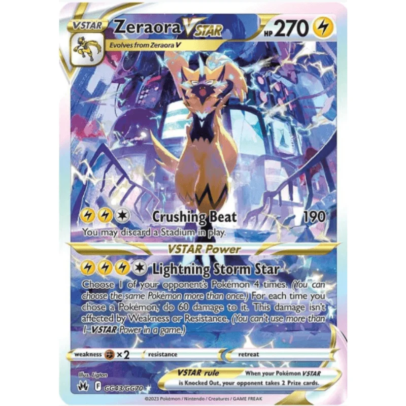 Zeraora VSTAR - Crown Zenith: Galarian Gallery #GG43/GG70