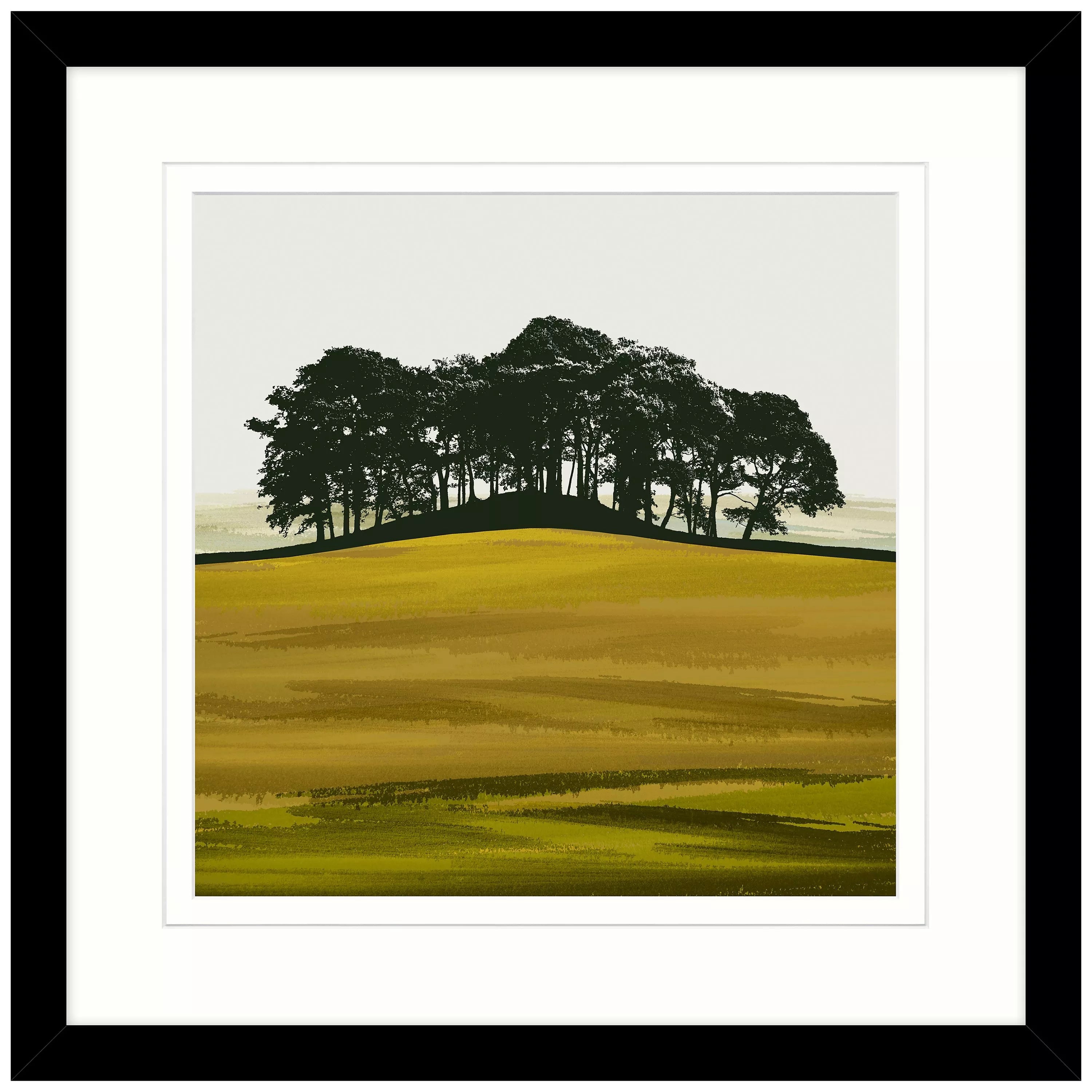 John Lewis Jacky Al-Samarraie 'Coupar Angus Perthshire' Framed Print, 54 x 54cm