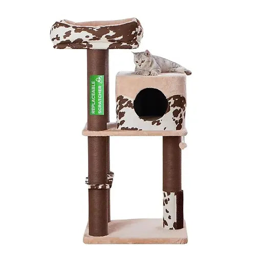 PetPals Group Cowboy Western Style Multifunctional Cat Tree