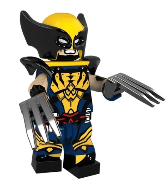 Lego Compatible Wolverine Minifig