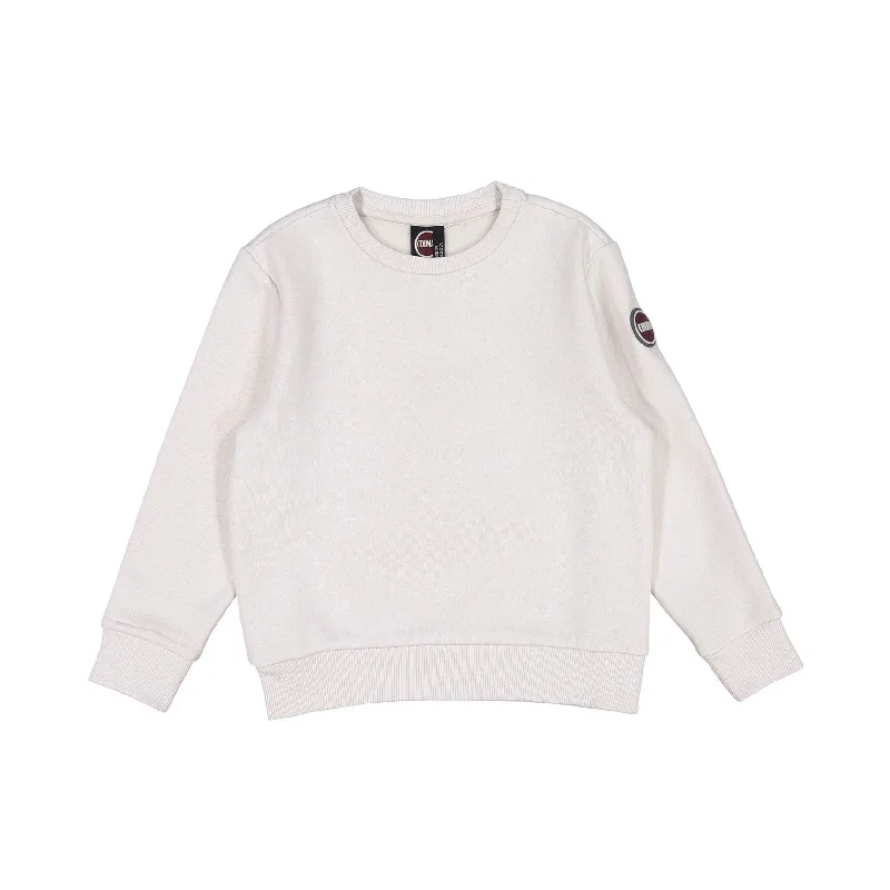 Colmar White Solid Logo Patch Sweatshirt