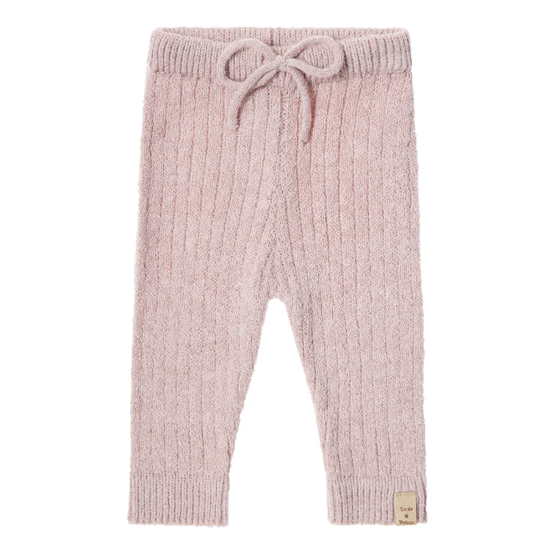 Tocoto Vintage Pink Knitted Legging