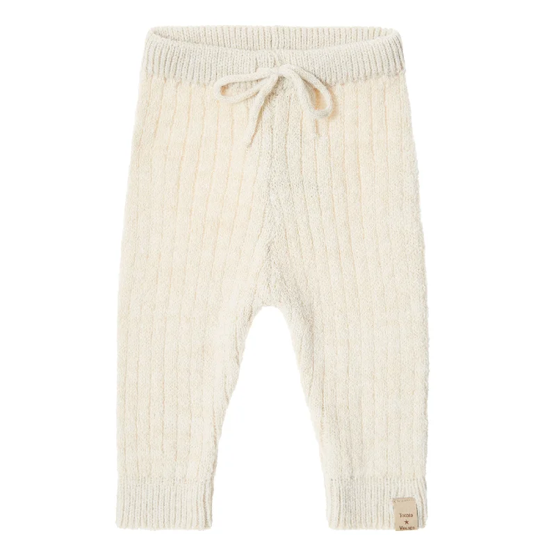 Tocoto Vintage Off White Knitted Legging