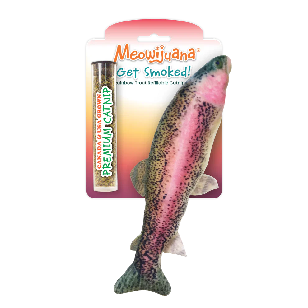 Meowijuana Get Smoked Refillable Fish