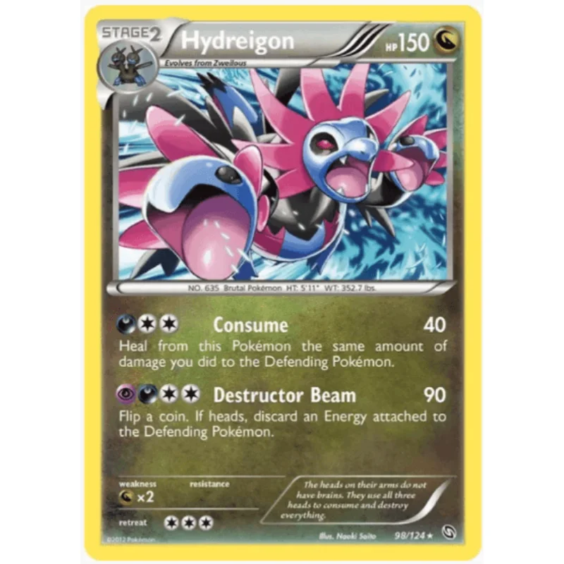 Hydreigon - (Cosmos Holo) - Blister Exclusives #98/124