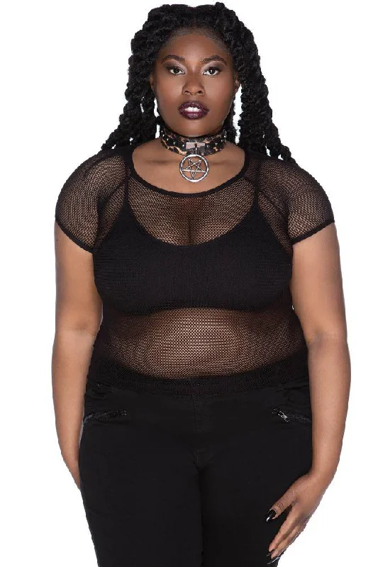 Wildchild Fishnet Top [B] [PLUS]