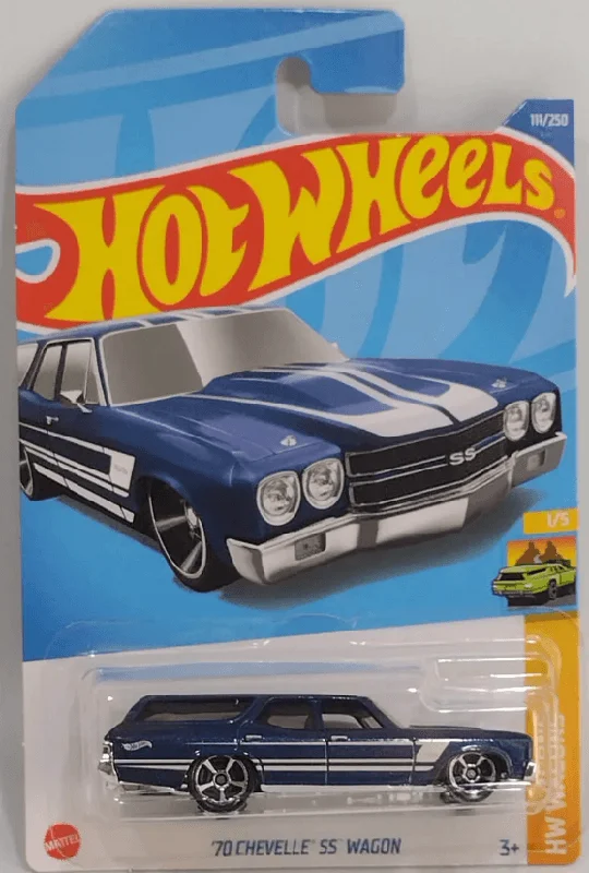 Hot Wheels '70 Chevelle SS Wagon 111/250 HW Wagons 1/5