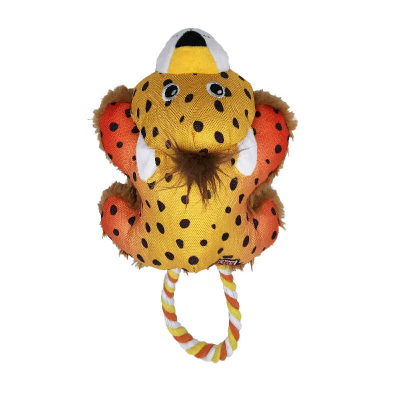 KONG Cozie Tuggz Cheetah’s Dog Toy