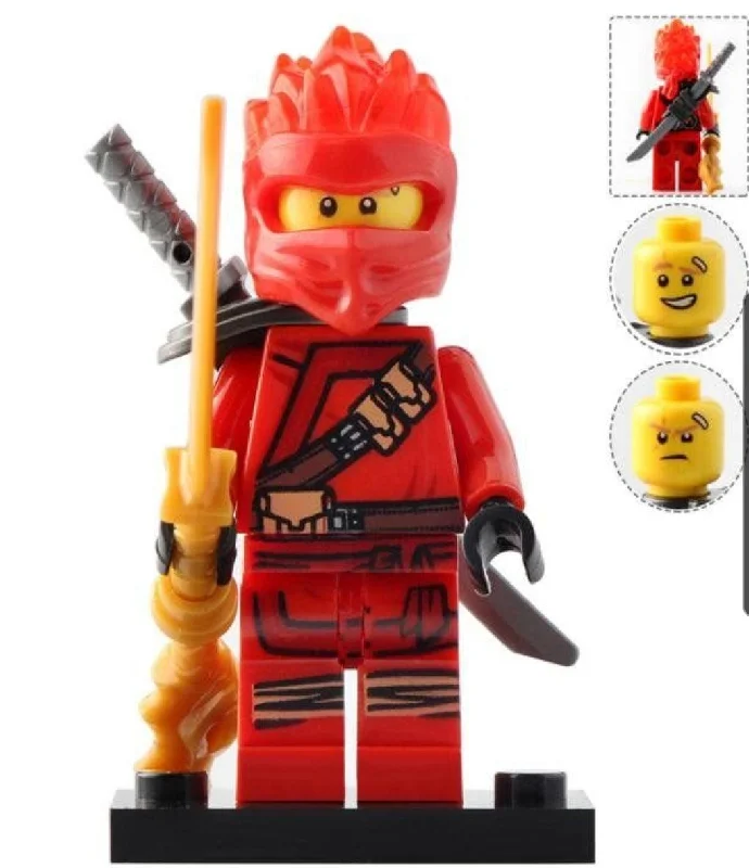 Custom Lego Compatible Ninjago Kai Minifig