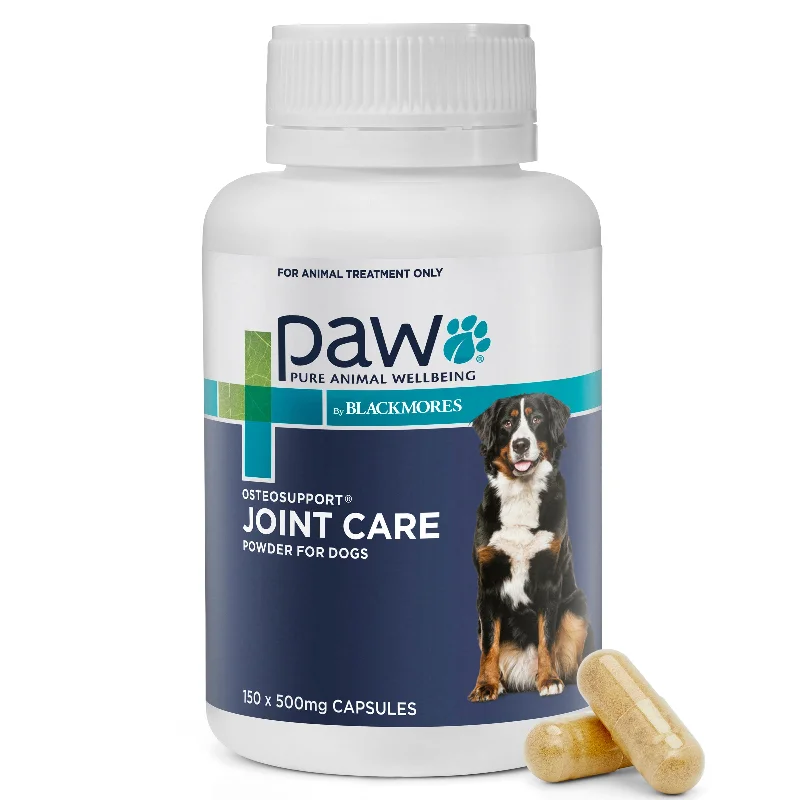 PAW by Blackmores Osteosupport Joint Care Powder Capsules for Dogs 150 Pack