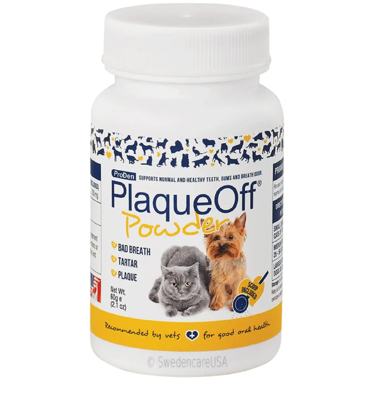 ProDen PlaqueOff Powder for Dogs & Cats - 60g