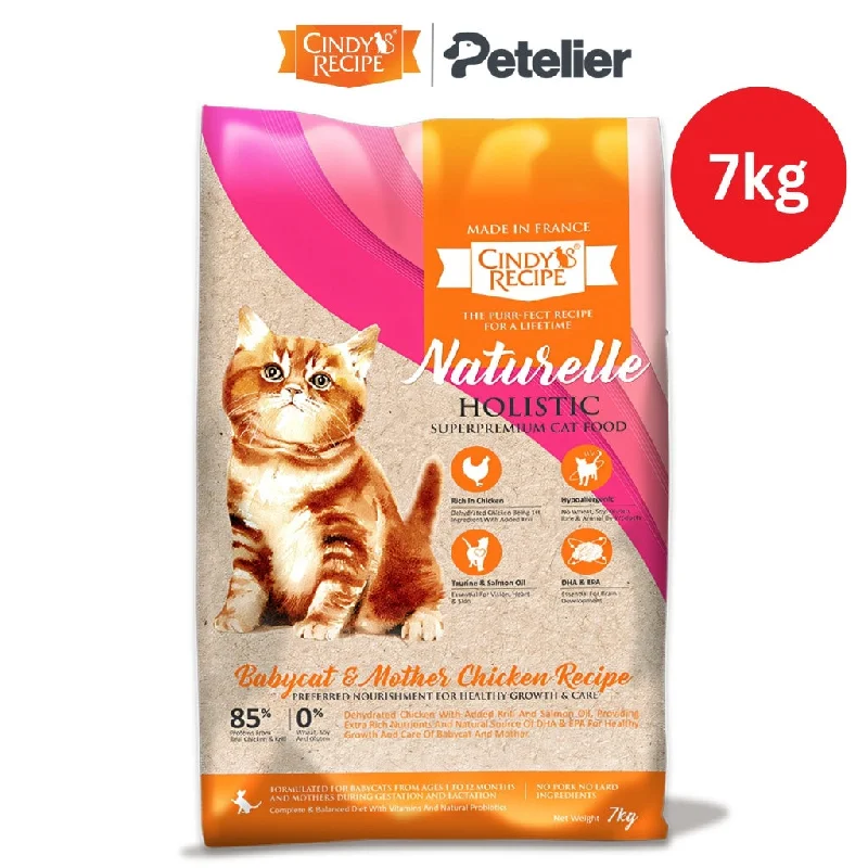 Cindy's Recipe Naturelle Holistic Dry Cat Food 7kg Original Packaging - Babycat Mother Chicken